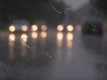 Cars in the rain Cars in the rain