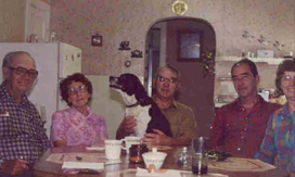 Aunt Edith, on the left