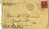 Letter to Harry T. Burns
